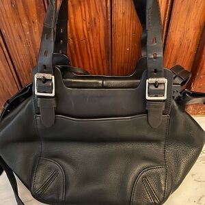 Rag & Bone Black Leather Accessory